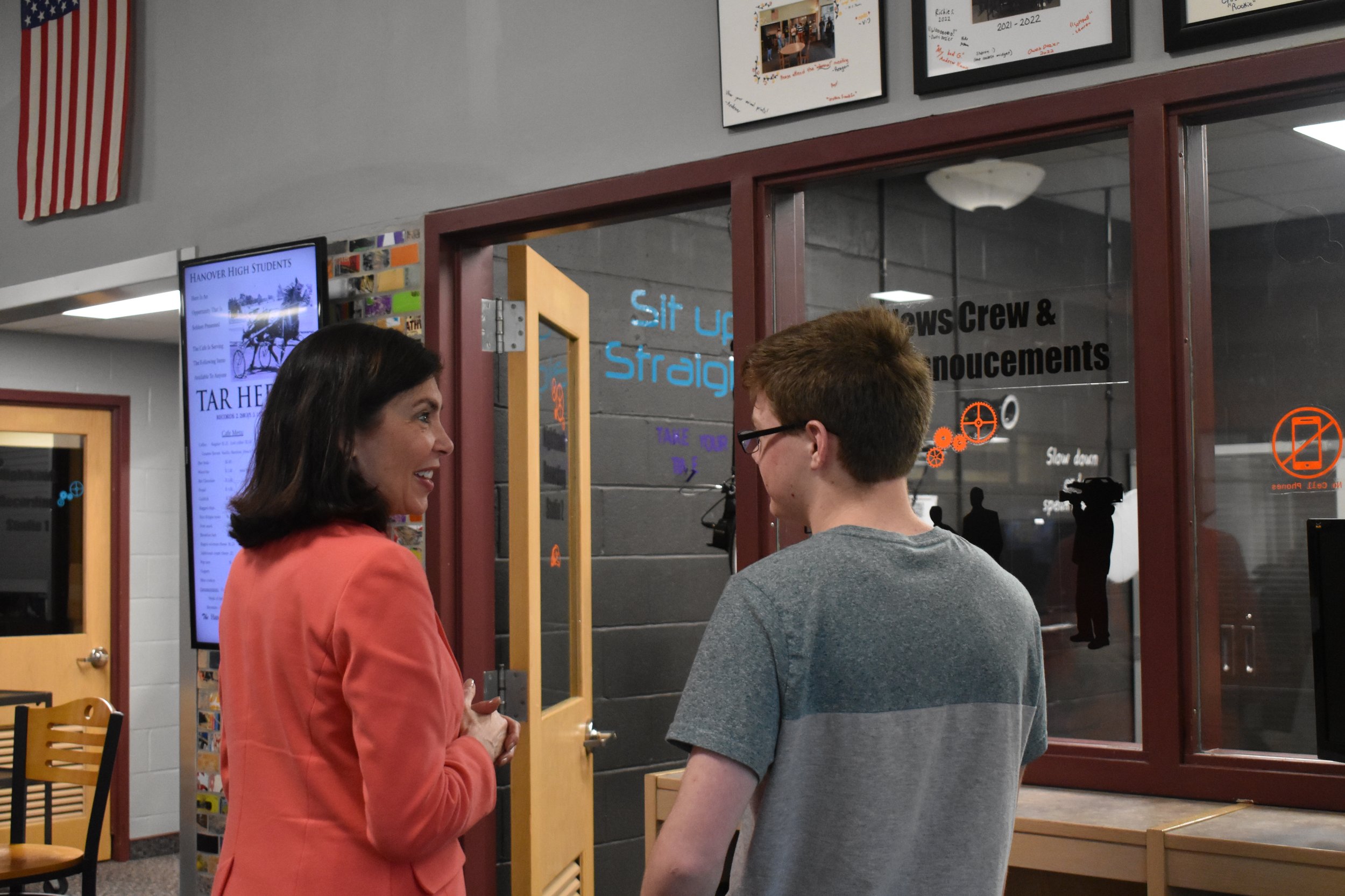 Senator Kristin Phillips-Hill Visits Hanover High School 
