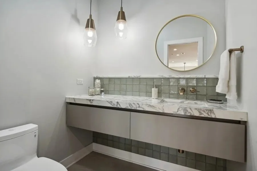 Clark Project Penthouse Powder Room