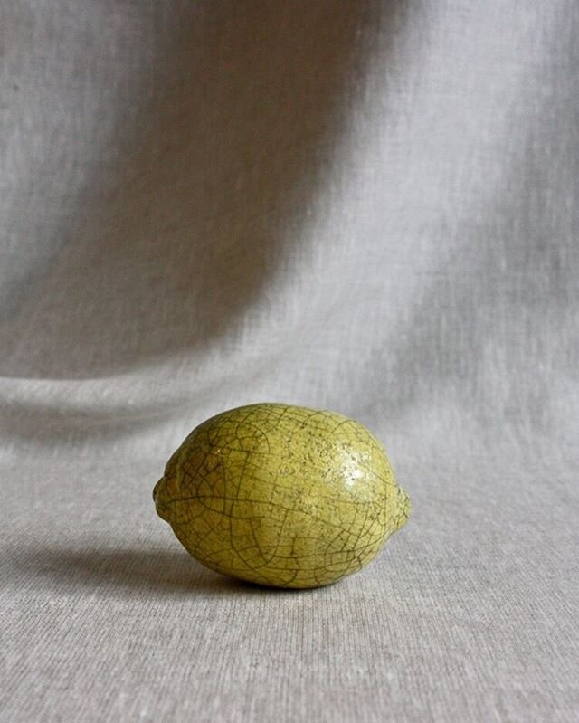 One I wish I&rsquo;d kept for myself, this beautiful ceramic lemon 🍋 .
.
.
.
.
.
.
. .
.
#lemon #ceramic #fruit #handmade #craft #studiopottery #clay #decorative #objet #curios #independentshop #shopindependent #secondhand #vintage