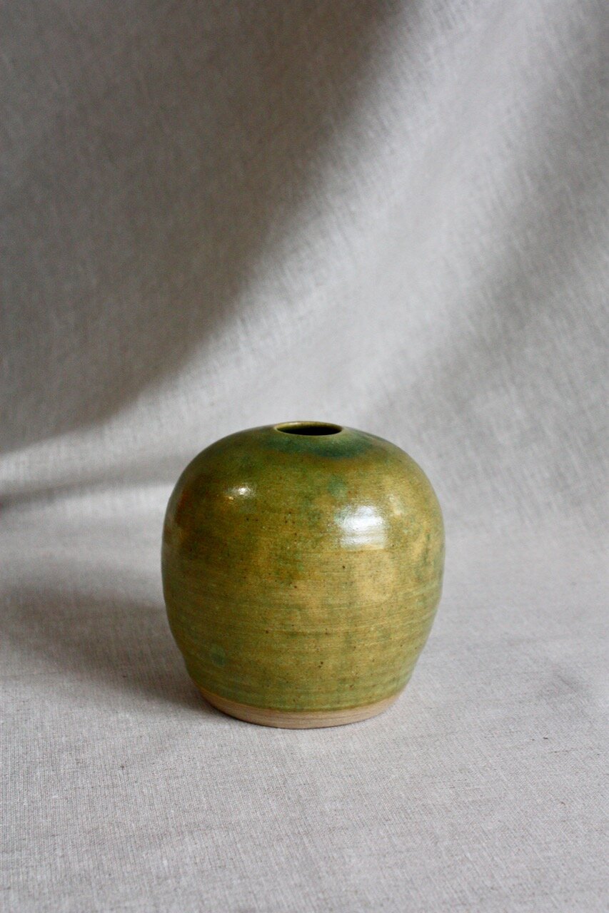 Tonal Green Vase