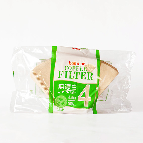 Bonmac #4 Bamboo Filters