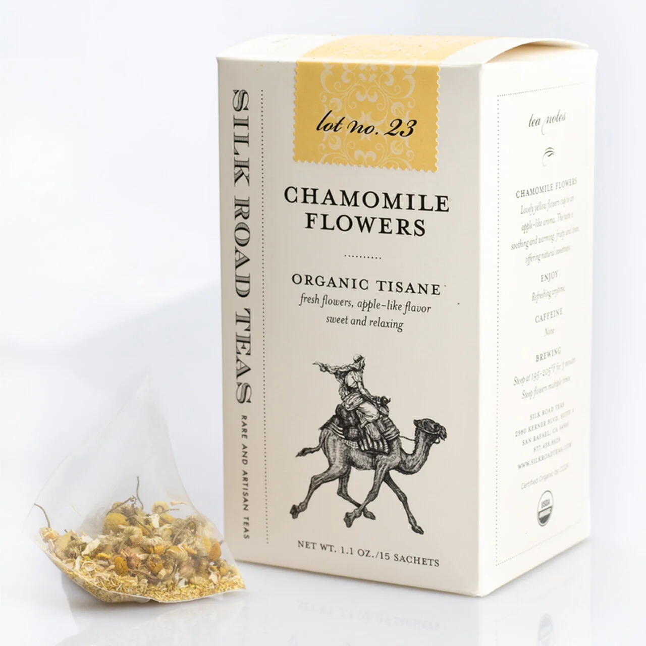 Chamomile Flowers Tea Sachets