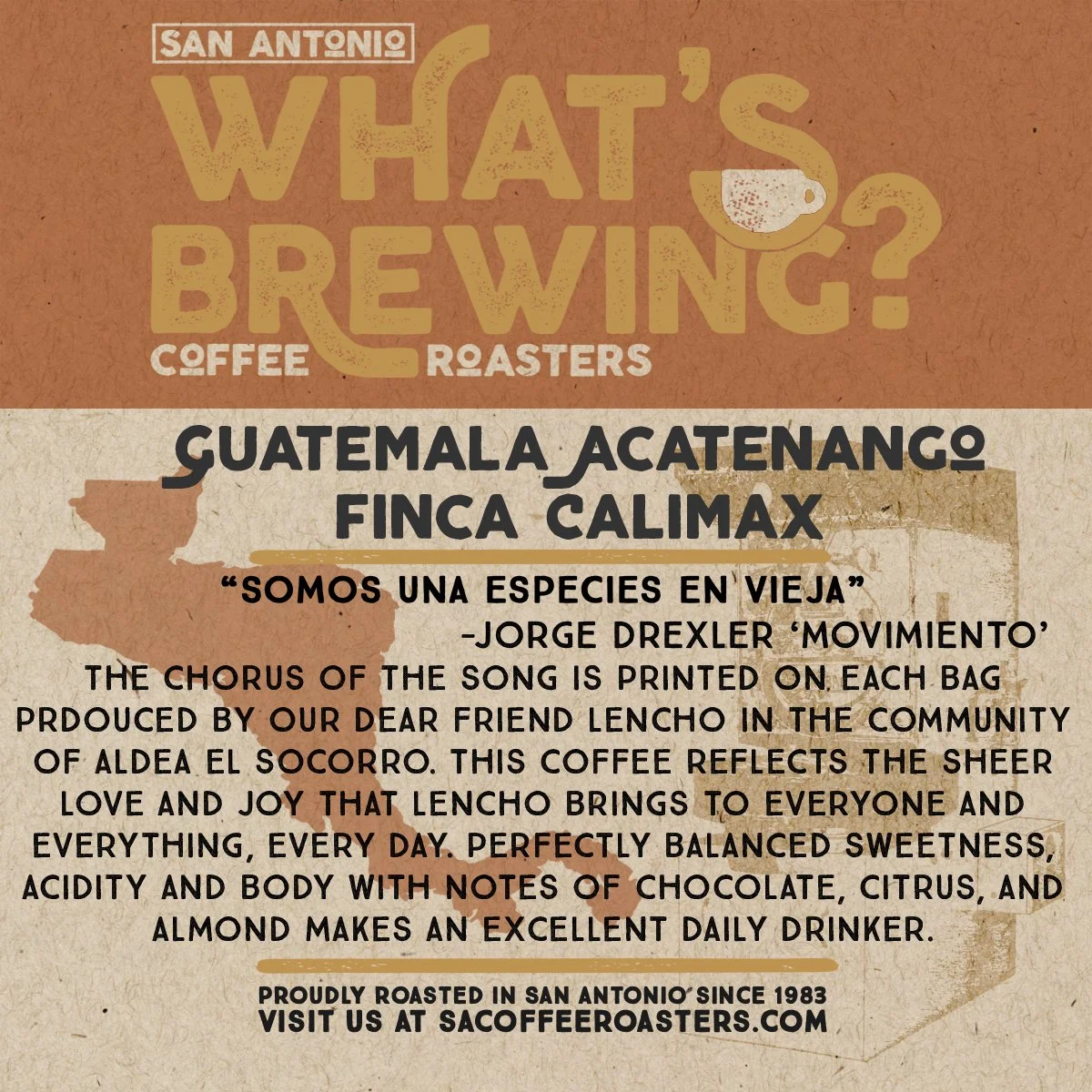 Guatemala Acatenango Finca Calimax