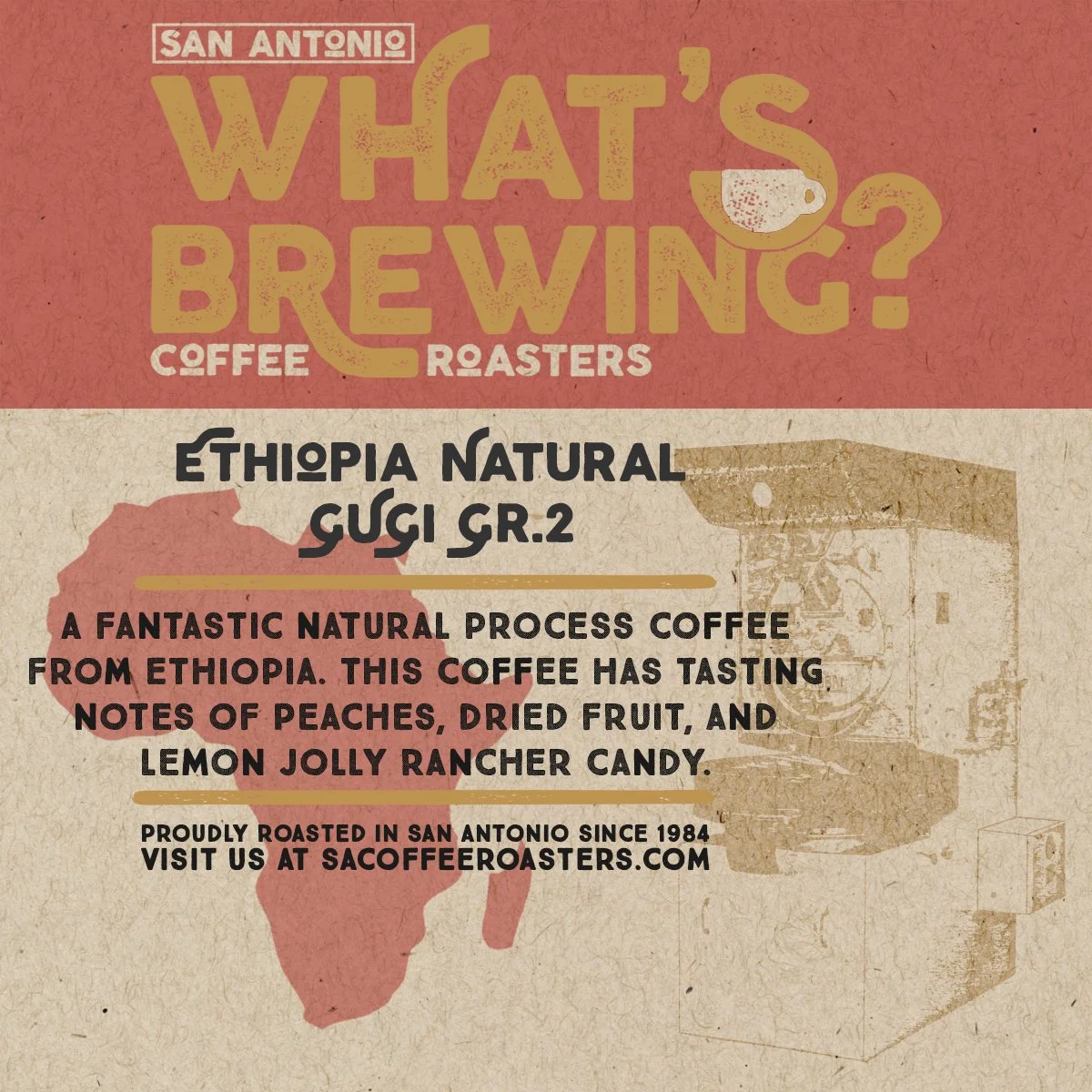 Ethiopia Natural Gugi Gr.2