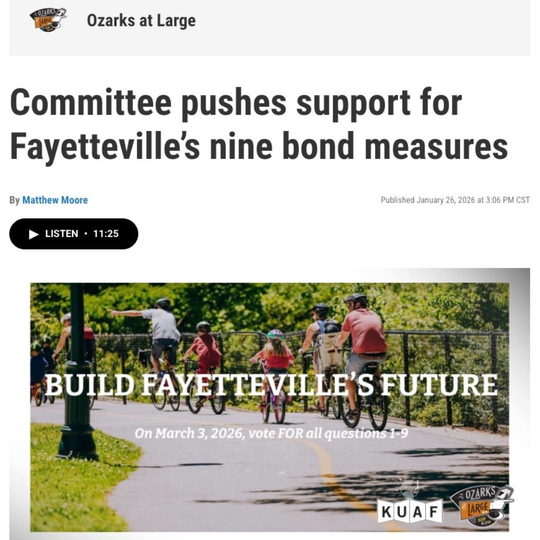 Listen on KUAF’s Ozarks at Large