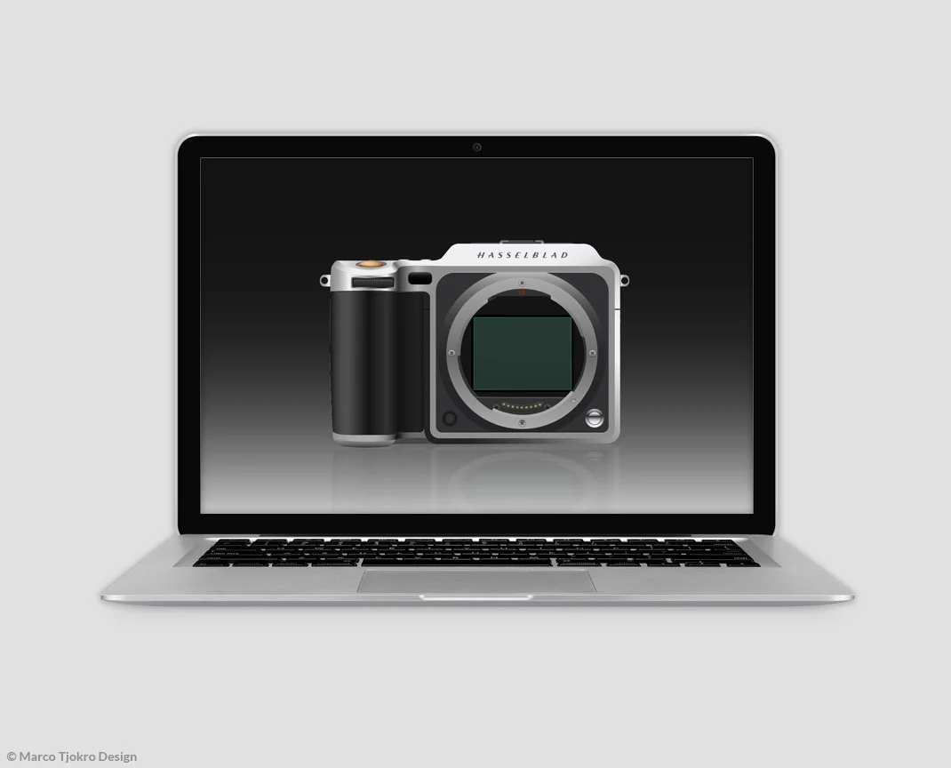 Hasselblad Illustration Final Result