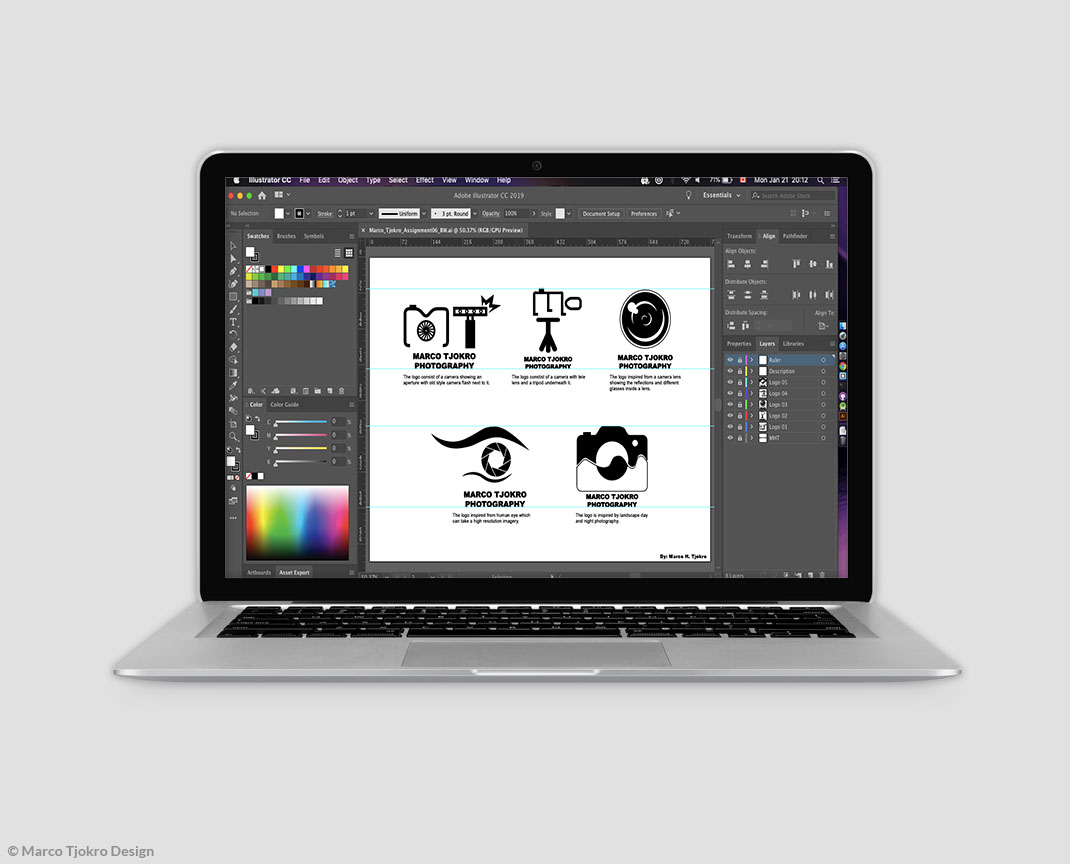 Marco Tjokro Brand Identity Process