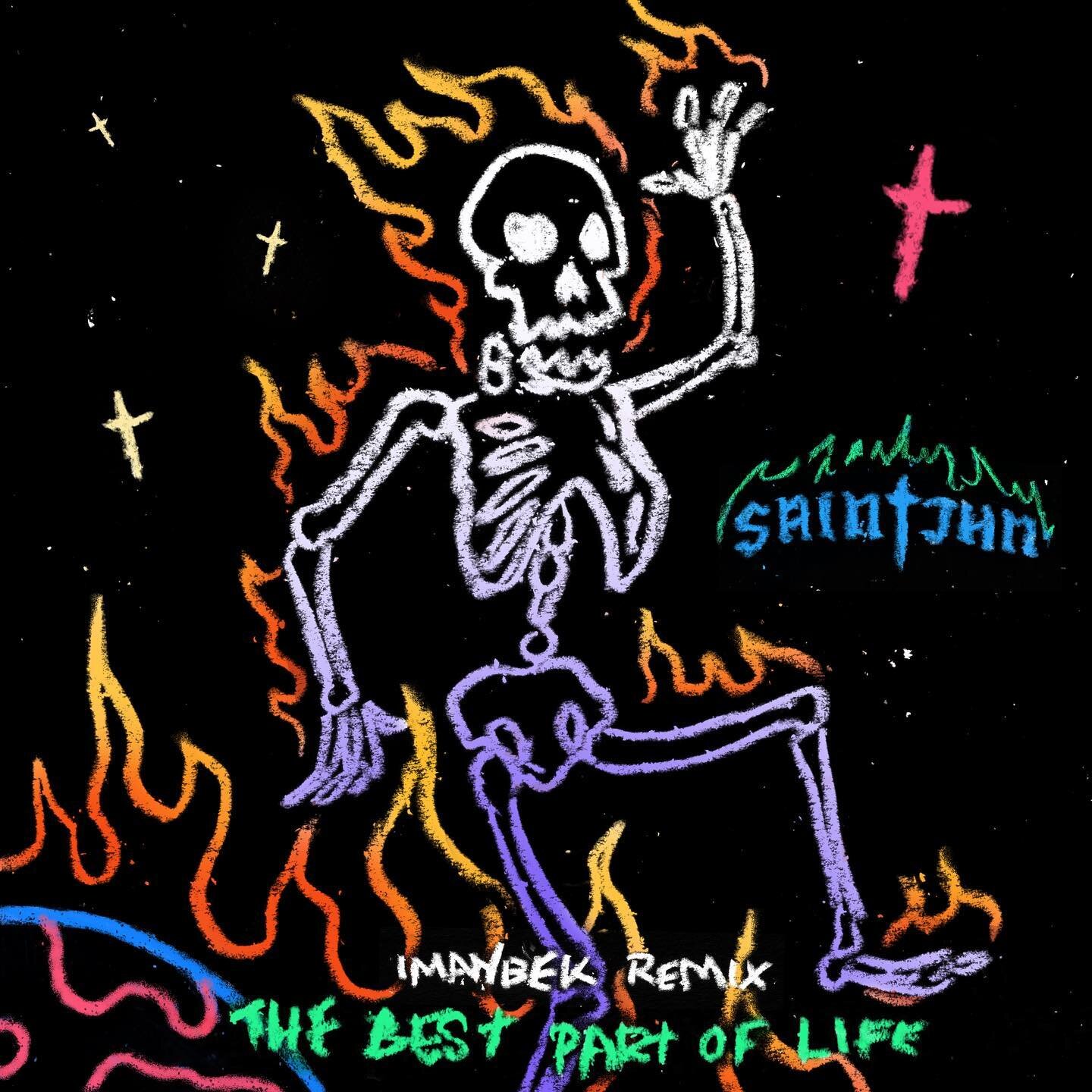 Today @saintjhn launches &ldquo;The Best Part of Life (Imanbek Remix),&rdquo; a brand new fantastic collaboration following the worldwide phenomenon &ldquo;Roses (Imanbek Remix).&rdquo; Link in bio for full press release 🔥🔥🔥
