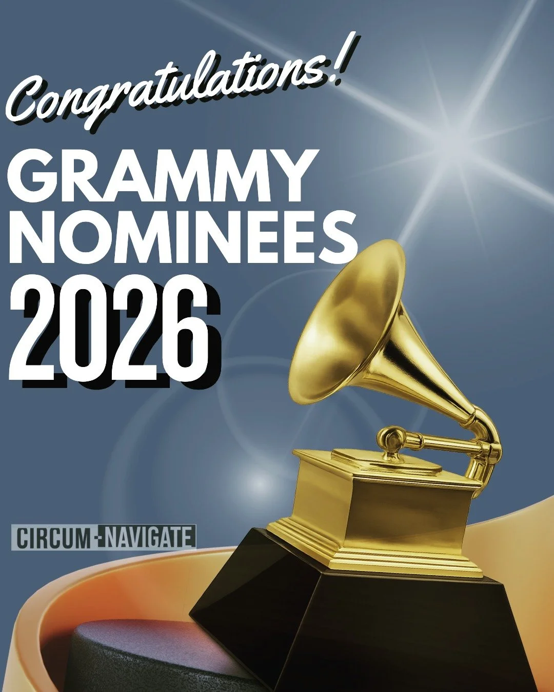The list is out! 🙌 

Huge congratulations to every artist, engineer, Music Labels and creative mind nominated for a #2026Grammy!

#GrammyNoms #MusicCommunity #GlobalReach #grammy #grammys
