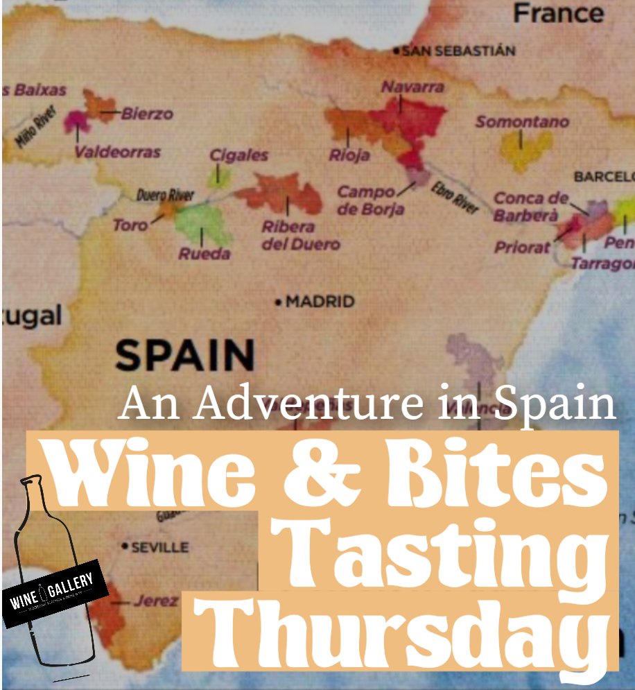Spanish Wine &amp; Bites Tasting Thursday