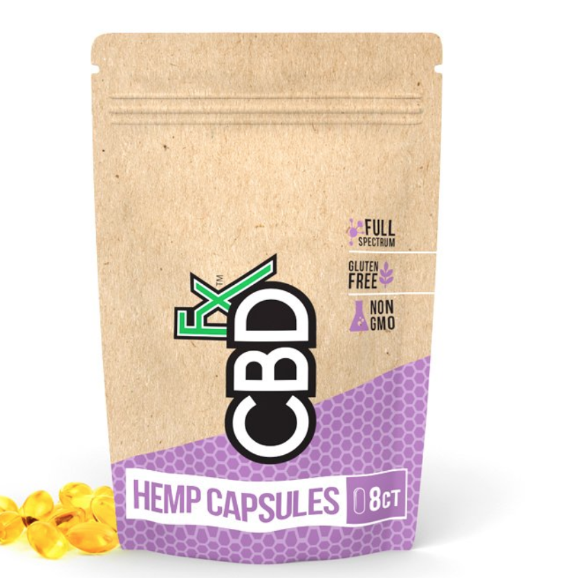 CBDfx Capsules; 200mg. 8ct. $20.