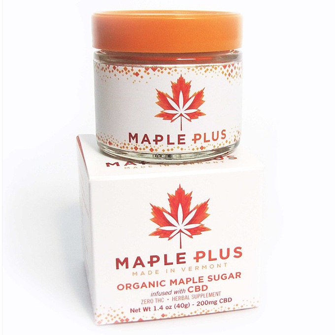Maple Plus - Organic maple sugar with CBD. $29.95
