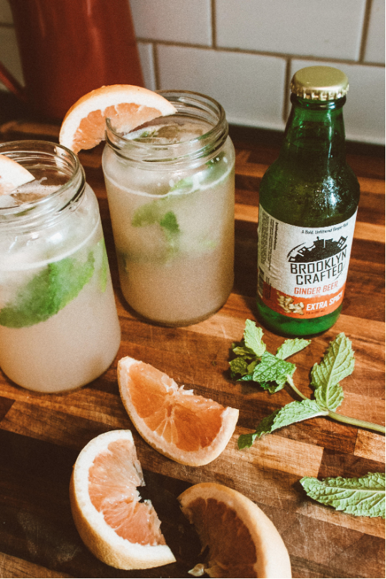 GINGER GRAPEFRUIT MOCKTAIL