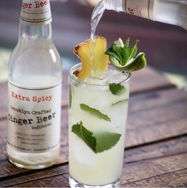 BOLIVIAN PISCO GINGER BEER MOJITO