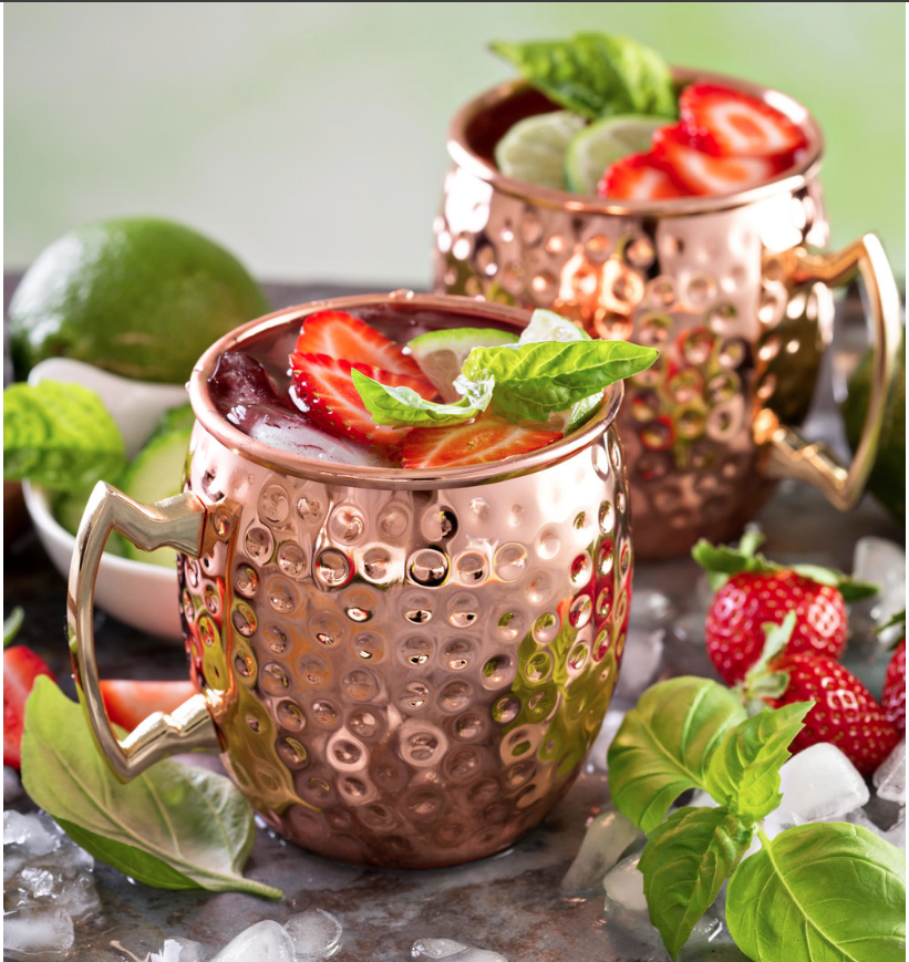 STRAWBERRY BASIL MULE