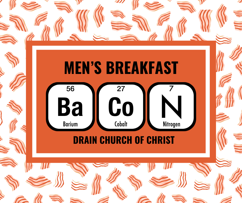 Men's Breakfast - Drain