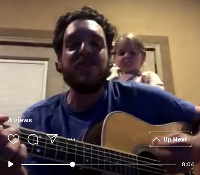 When you get real time, live stream bombed by one of your 4 year olds! God bless @obclive. Y&rsquo;all help out Opening  Bell Coffee. A great D/FW venue who gives a stage to so many who want one. Thanks for asking me to hang with y&rsquo;all tonight!