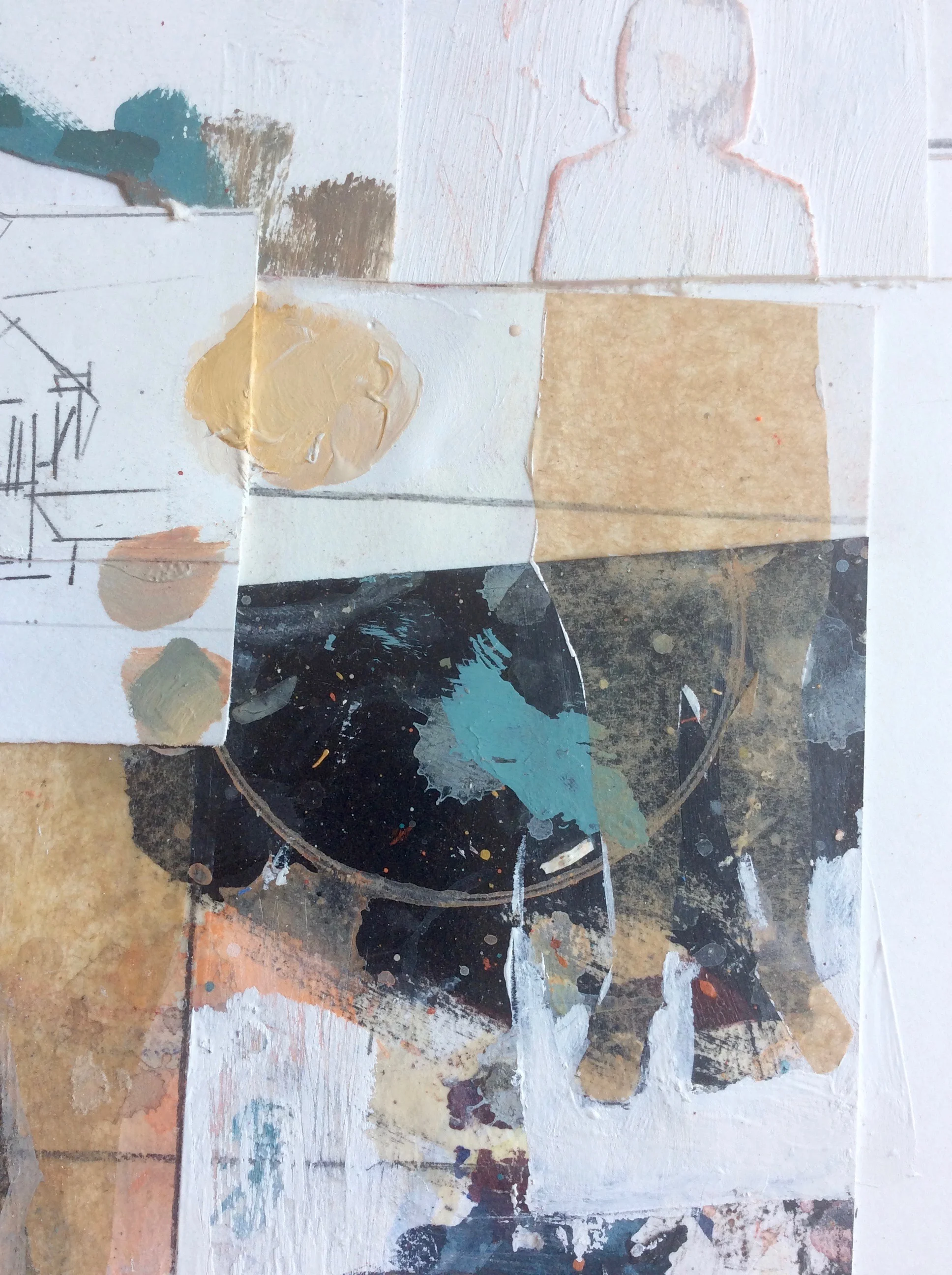  There Not There–detail, 2016 