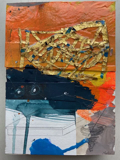   Constellations, Cetus, Old Dock, Small Tornado ,  5" x7" 2020. 