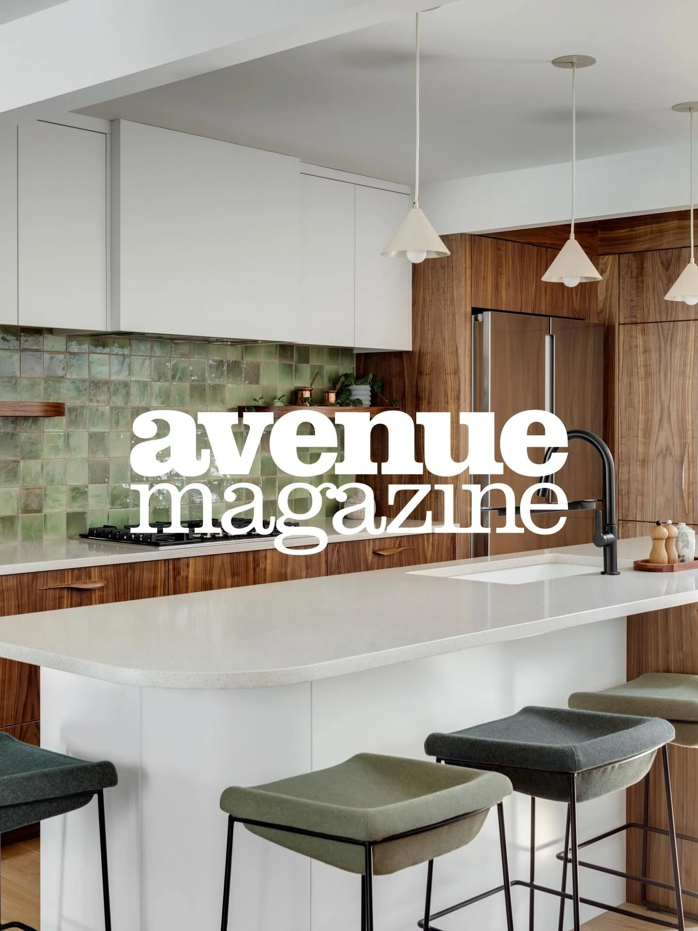 Check out this month&rsquo;s issue of @avenuemagazine for a feature on our Sunnyside main floor renovation &mdash; on newsstands now!✨

📸: @kmphotographyinteriors