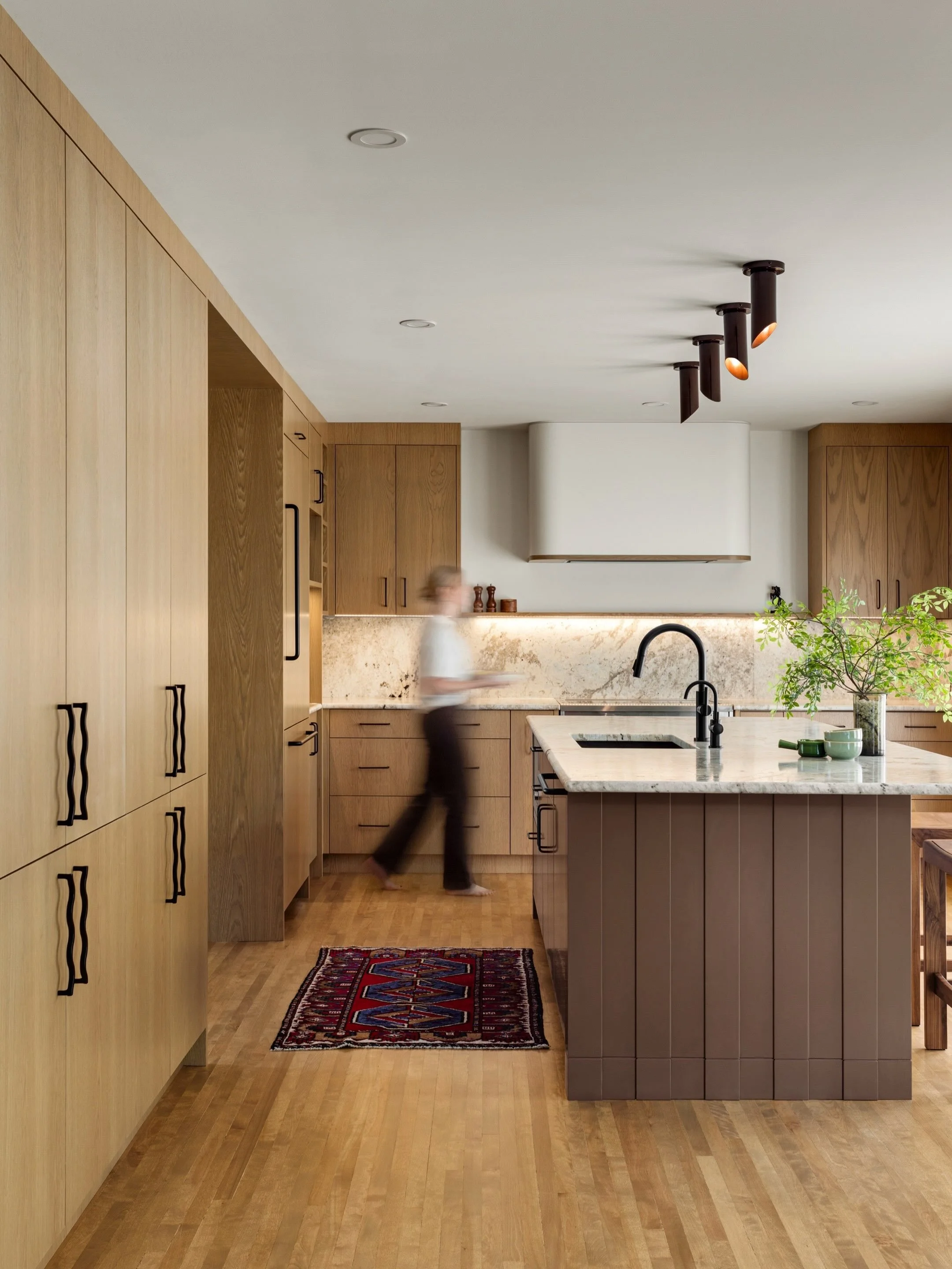 The full transformation at our #SFElbowParkReno project started with the layout. We completely swapped the location of the dining room and kitchen, giving the kitchen a bigger footprint, more natural light, adjacency to the living room, and direct ac