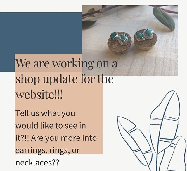 I want to make this shop to come from the heart &amp; really make this update something special ✨