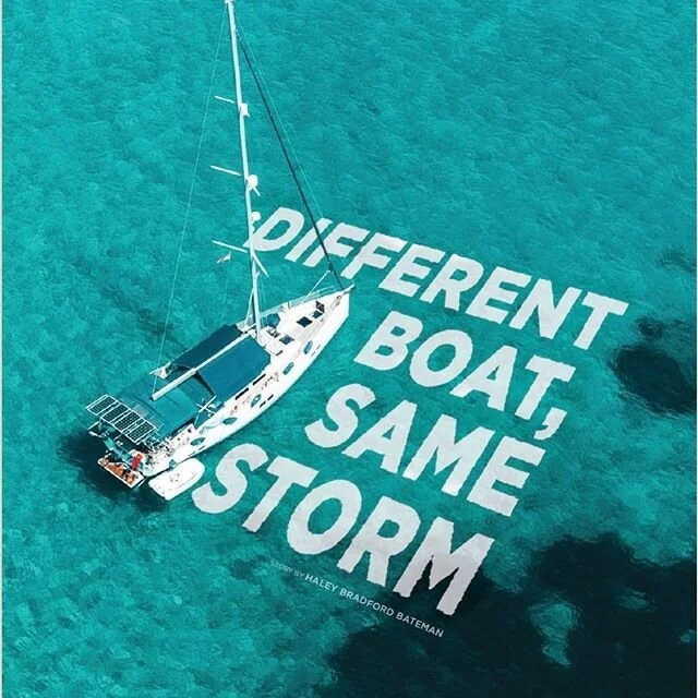&ldquo;We are not all in the same boat. We are in the same storm.&rdquo; -Damian Barr
Great article this month from our very own @haybale12.