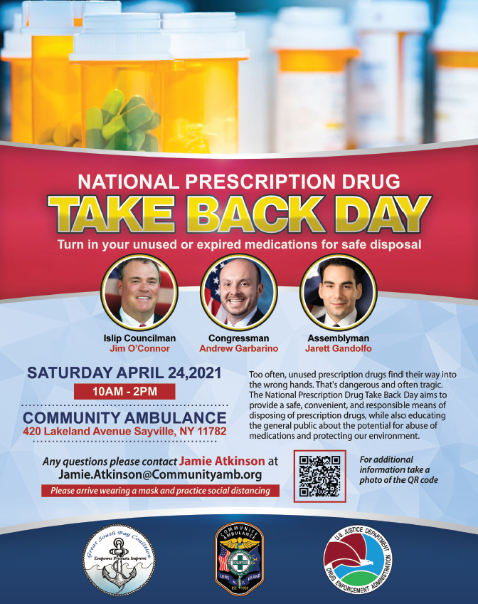 DEA Take Back Day/ Dispose as You Go Distribution