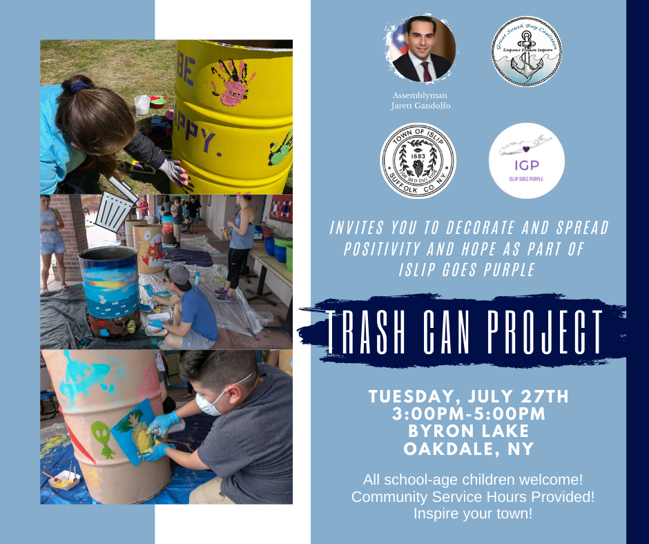 Trash Can Art Project