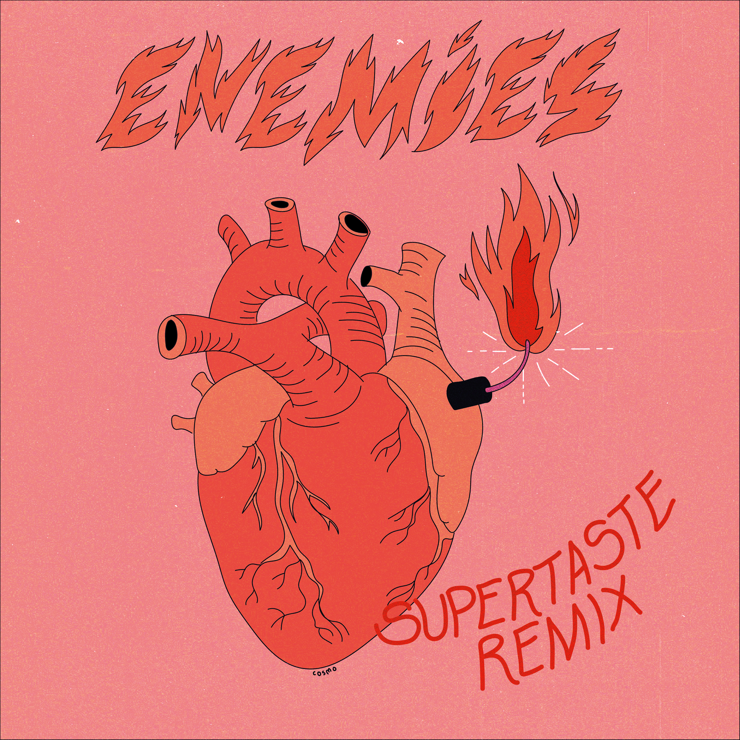 Enemies Supertaste Remix Art