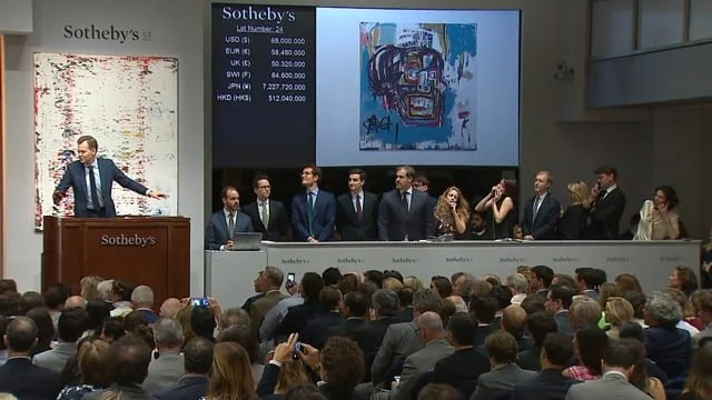 Sotheby's Record Breaking Basquiat