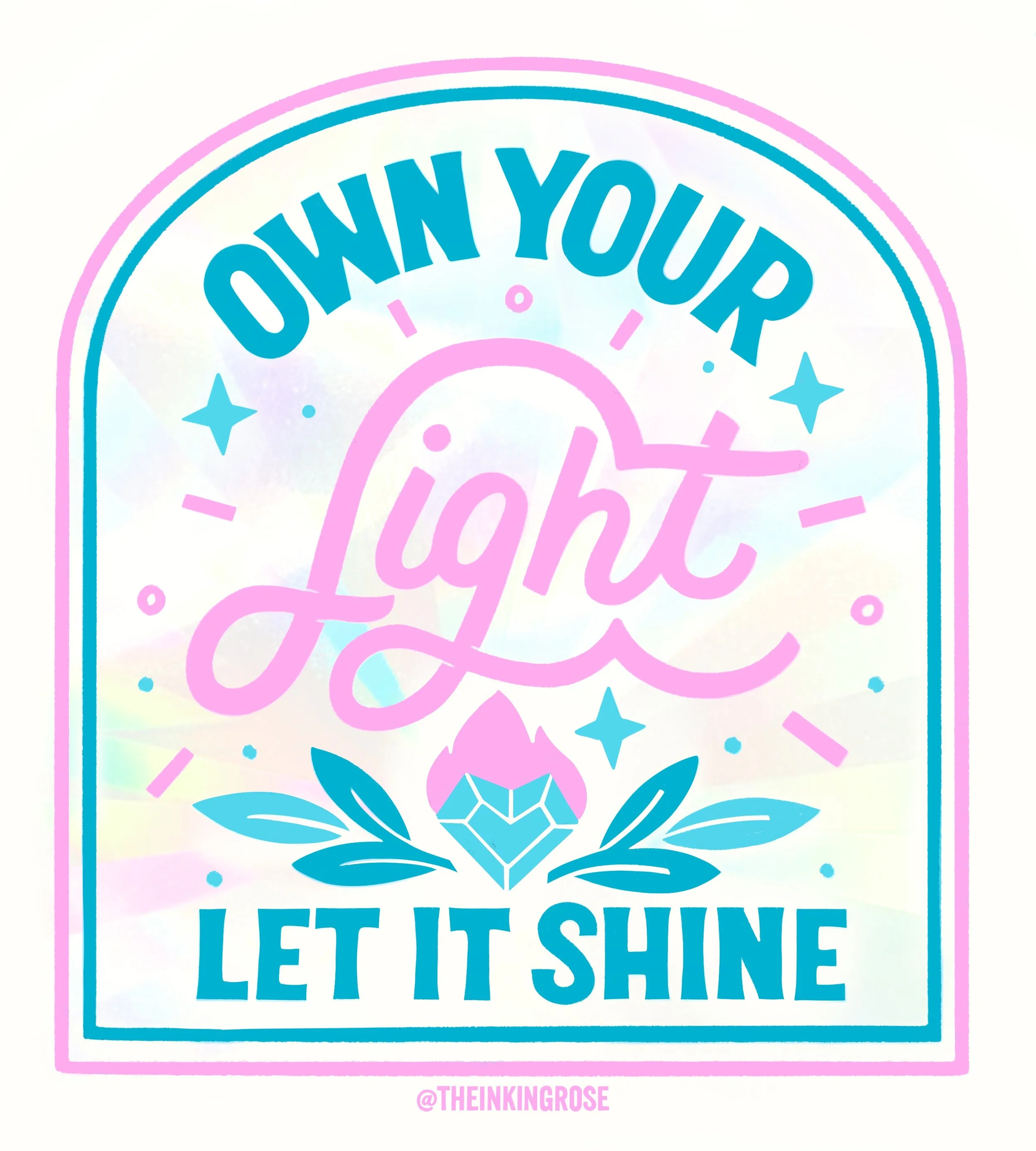 Own Your Light - Sun-catcher Decal | Free US Shipping