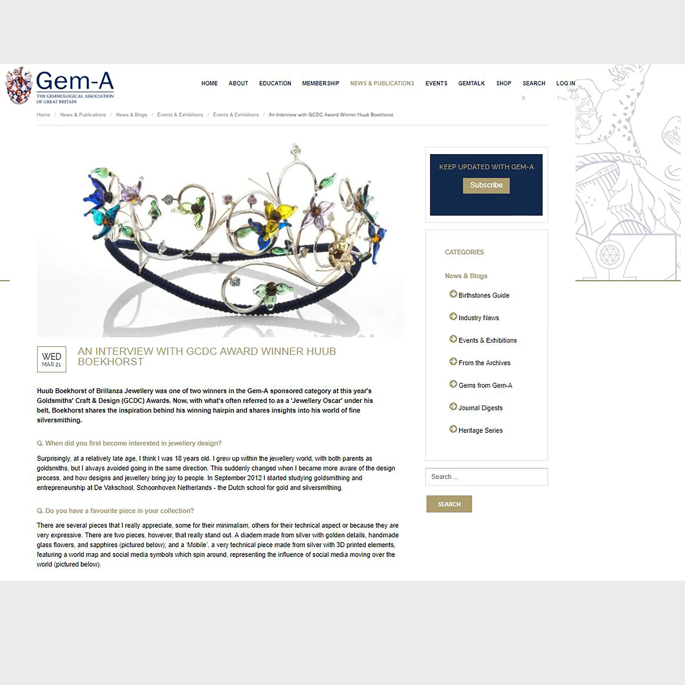 Gem-A Interview 2018