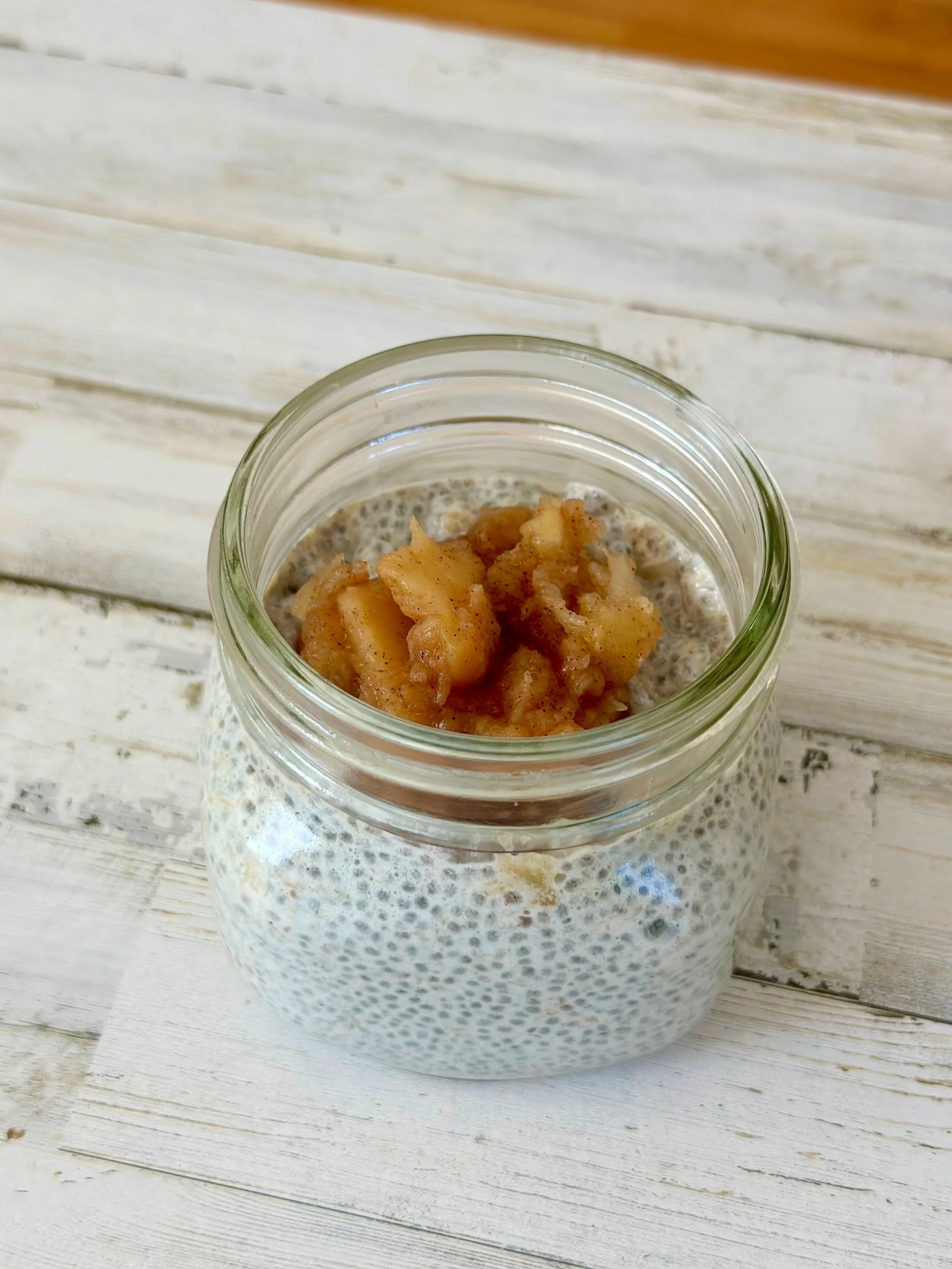 Apple Pie Chia Seed Pudding — Renee Carls Fitness & Inspiration