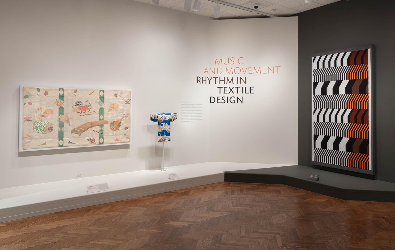 Elizabeth F. Cheney and Agnes Allerton Textile Galleries, The Art Institute of Chicago, 2018-2019.