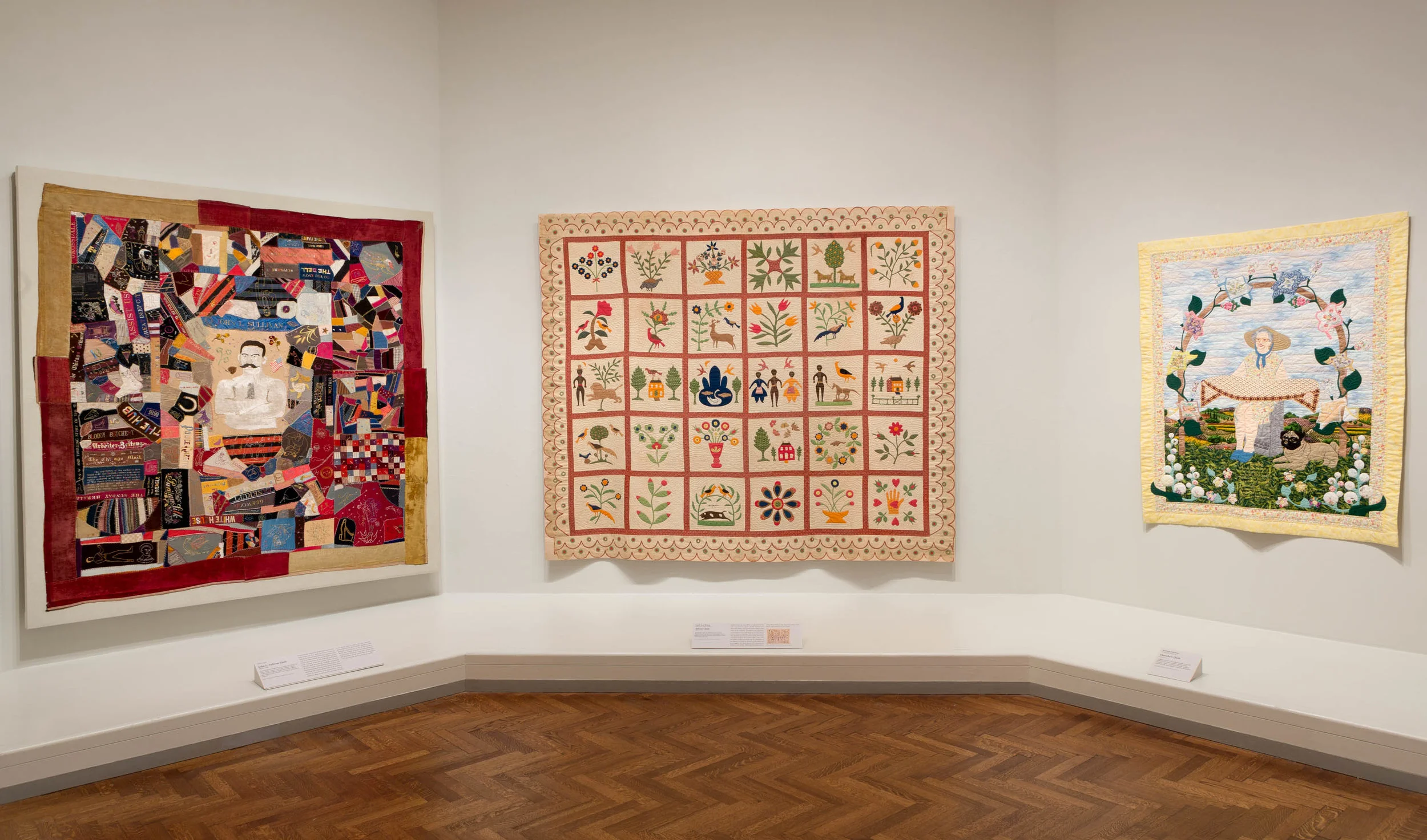 Elizabeth F. Cheney and Agnes Allerton Textile Galleries, The Art Institute of Chicago, 2017-2018.