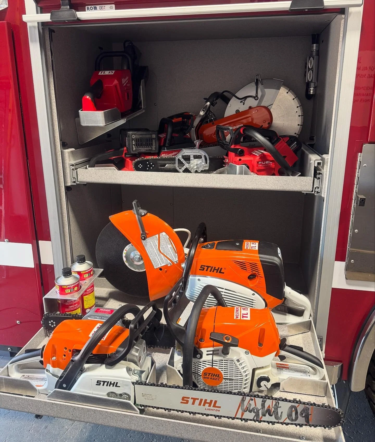 7 saws, 1 compartment. 🤘🏻