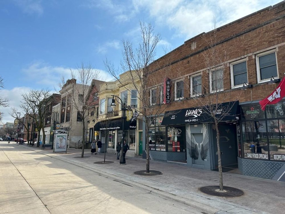 South side of 400 block of State Street