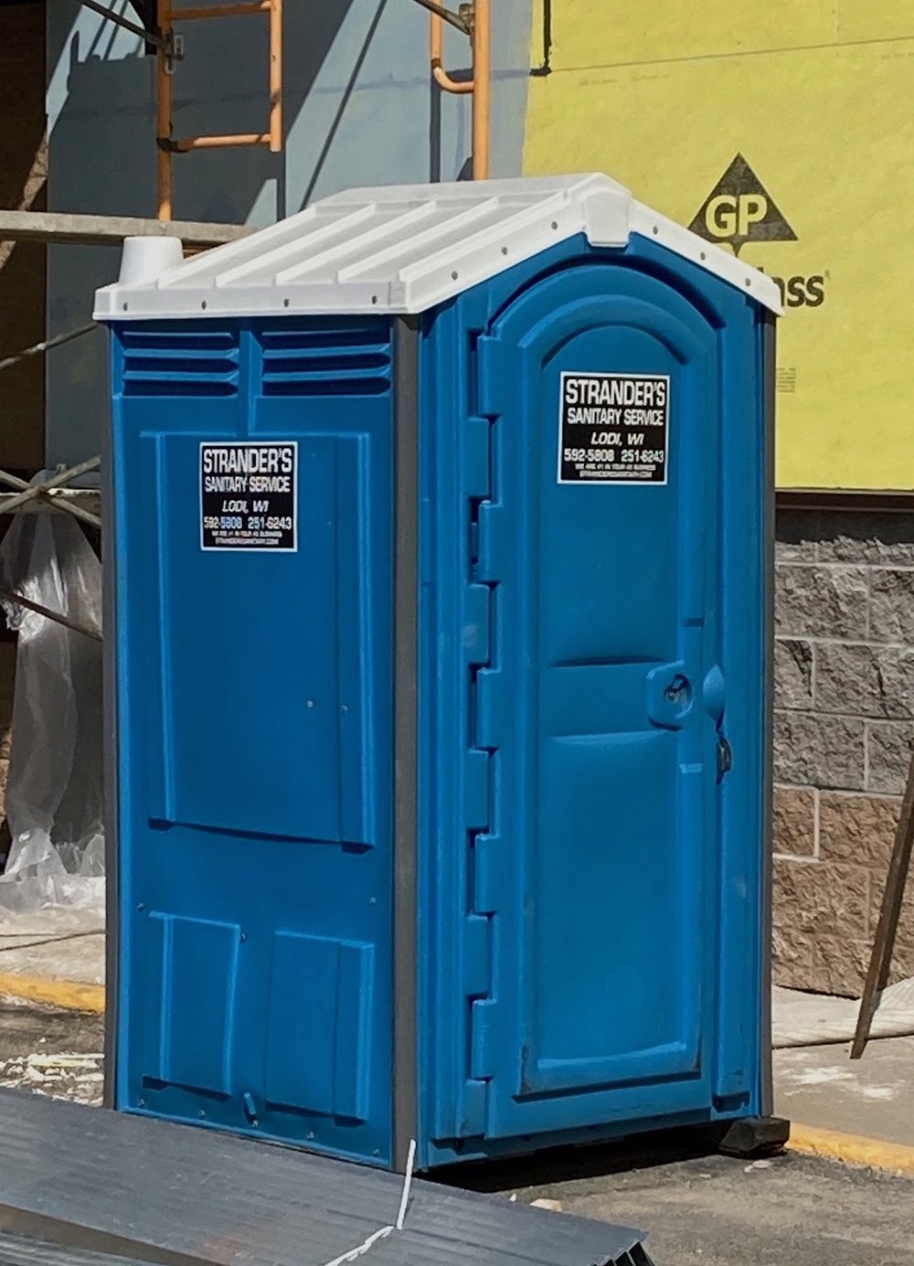 Modern outhouse