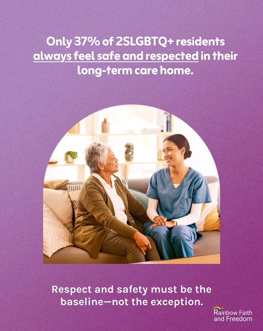 🌈 Many 2SLGBTQ+ seniors face subtle but serious barriers in senior care&mdash;from a lack of representation to staff untrained in their unique health needs.

A lifetime of discrimination can show up in the body as isolation, anxiety, and delayed car