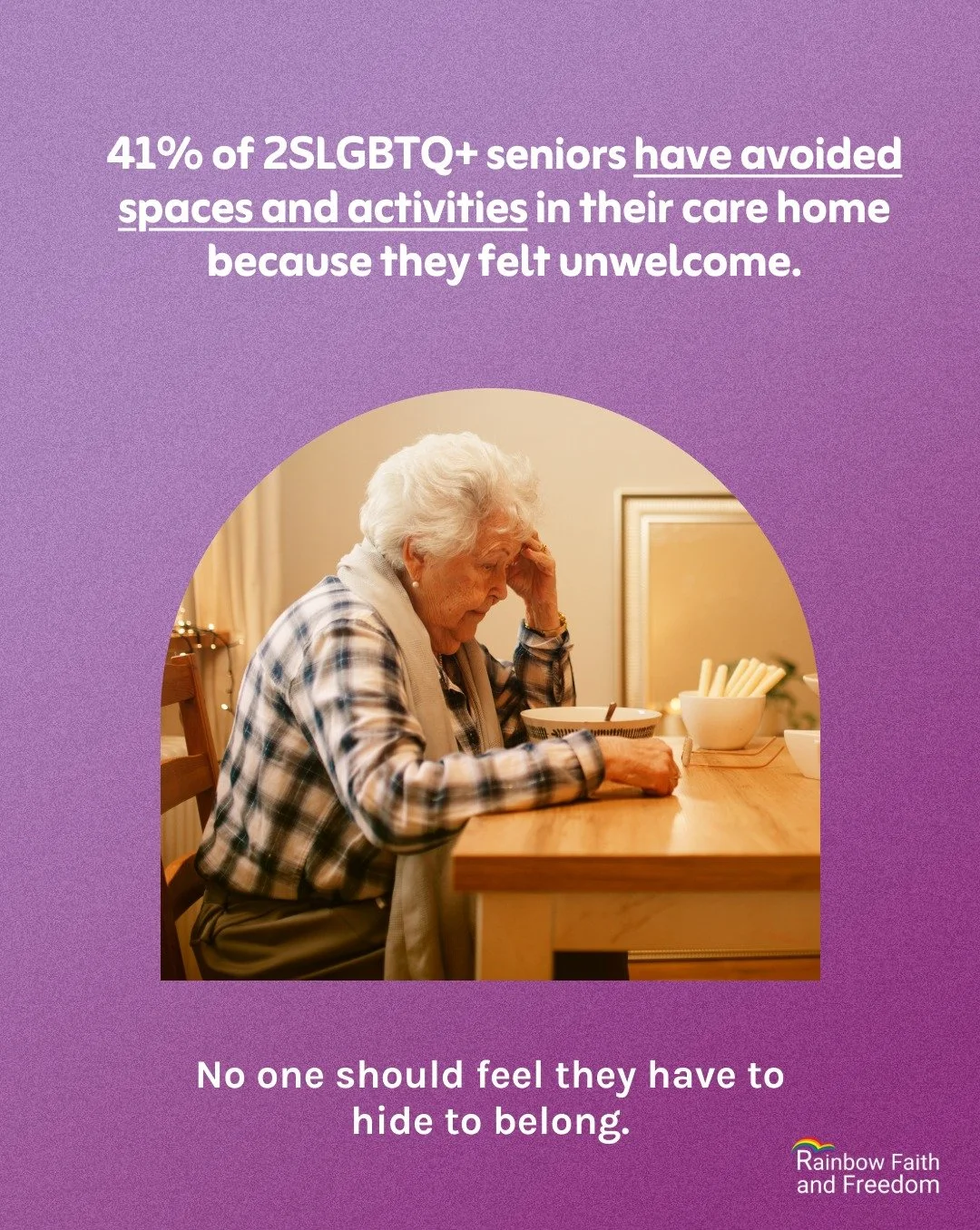 🌈 Many 2SLGBTQ+ seniors face subtle but serious barriers in senior care&mdash;from a lack of representation to staff untrained in their unique health needs.

A lifetime of discrimination can show up in the body as isolation, anxiety, and delayed car