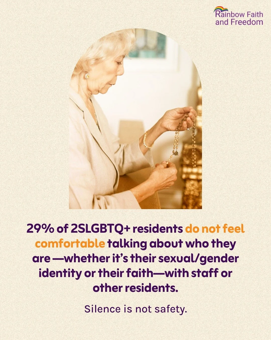 🌈 Many 2SLGBTQ+ seniors face subtle but serious barriers in senior care&mdash;from a lack of representation to staff untrained in their unique health needs.

A lifetime of discrimination can show up in the body as isolation, anxiety, and delayed car