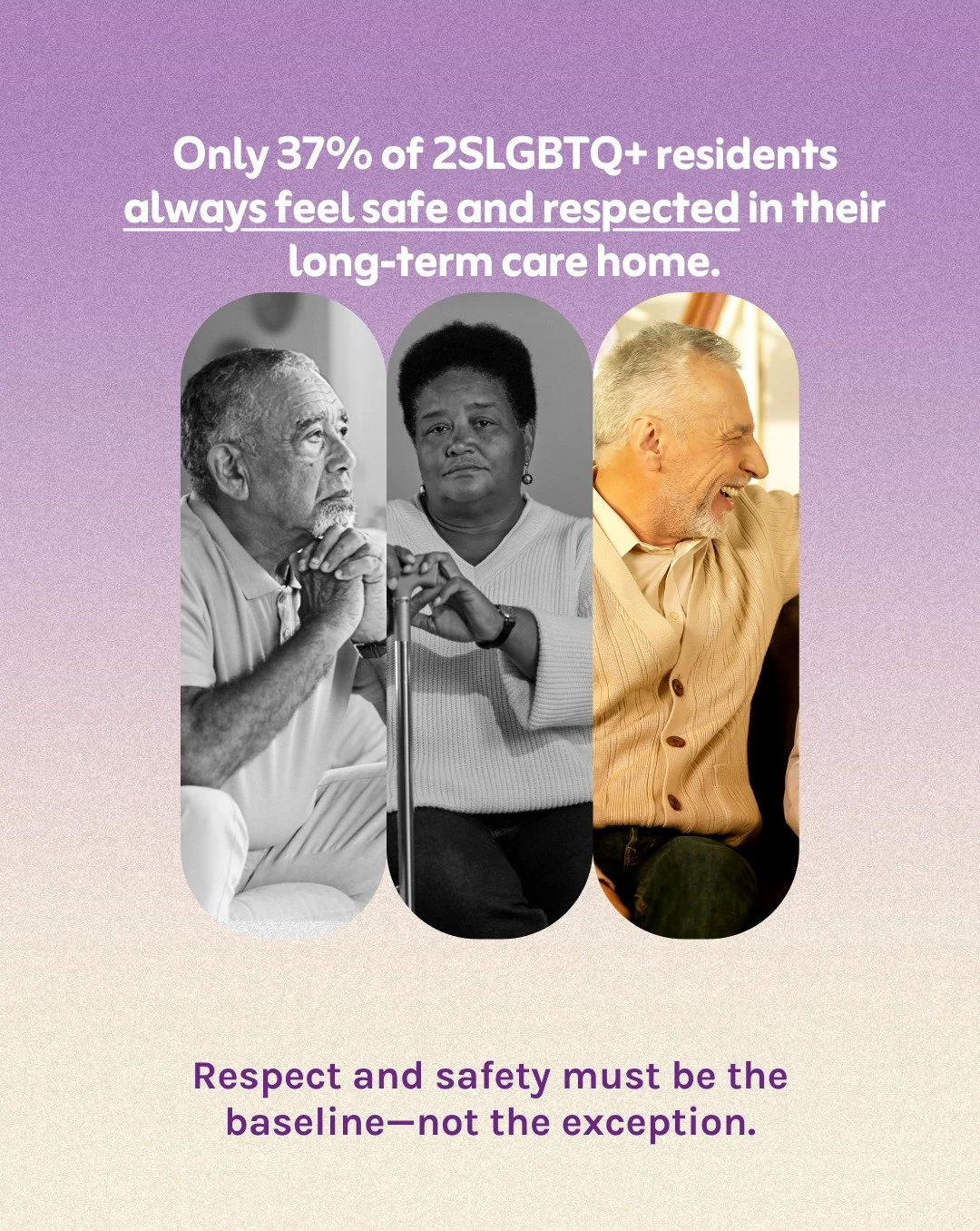 🌈 Many 2SLGBTQ+ seniors face subtle but serious barriers in senior care&mdash;from a lack of representation to staff untrained in their unique health needs.

A lifetime of discrimination can show up in the body as isolation, anxiety, and delayed car