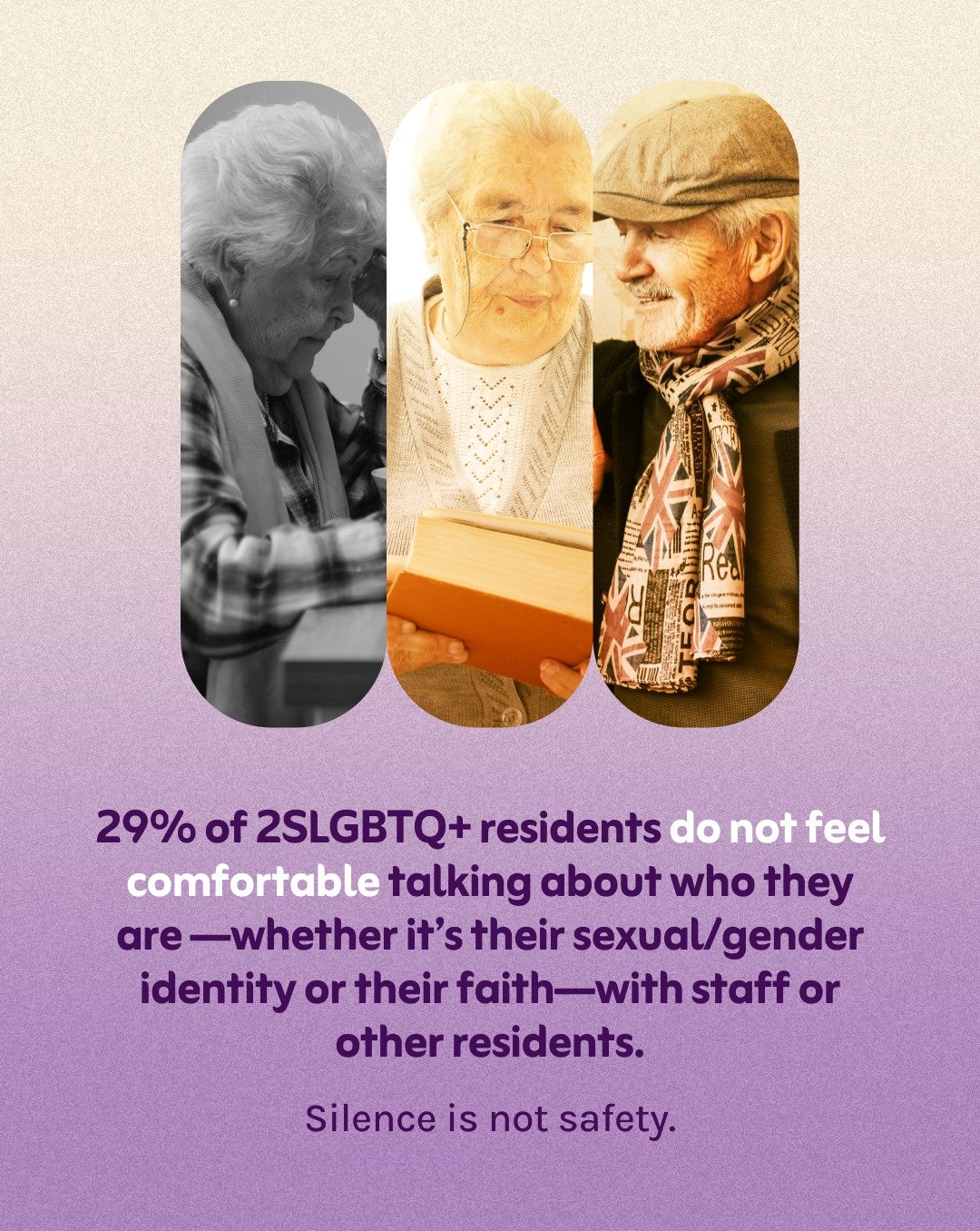 🌈 Many 2SLGBTQ+ seniors face subtle but serious barriers in senior care&mdash;from a lack of representation to staff untrained in their unique health needs.

A lifetime of discrimination can show up in the body as isolation, anxiety, and delayed car