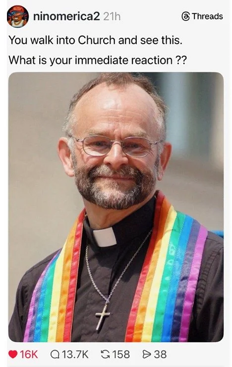 Recently, a Threads post by a self-described &ldquo;MAGA Christian&rdquo; in West Texas singled out our founder, Rev. Dr. Brent Hawkes, in an attempt to stir up hostility and homophobia.

Instead, something else happened. Many people responded with m