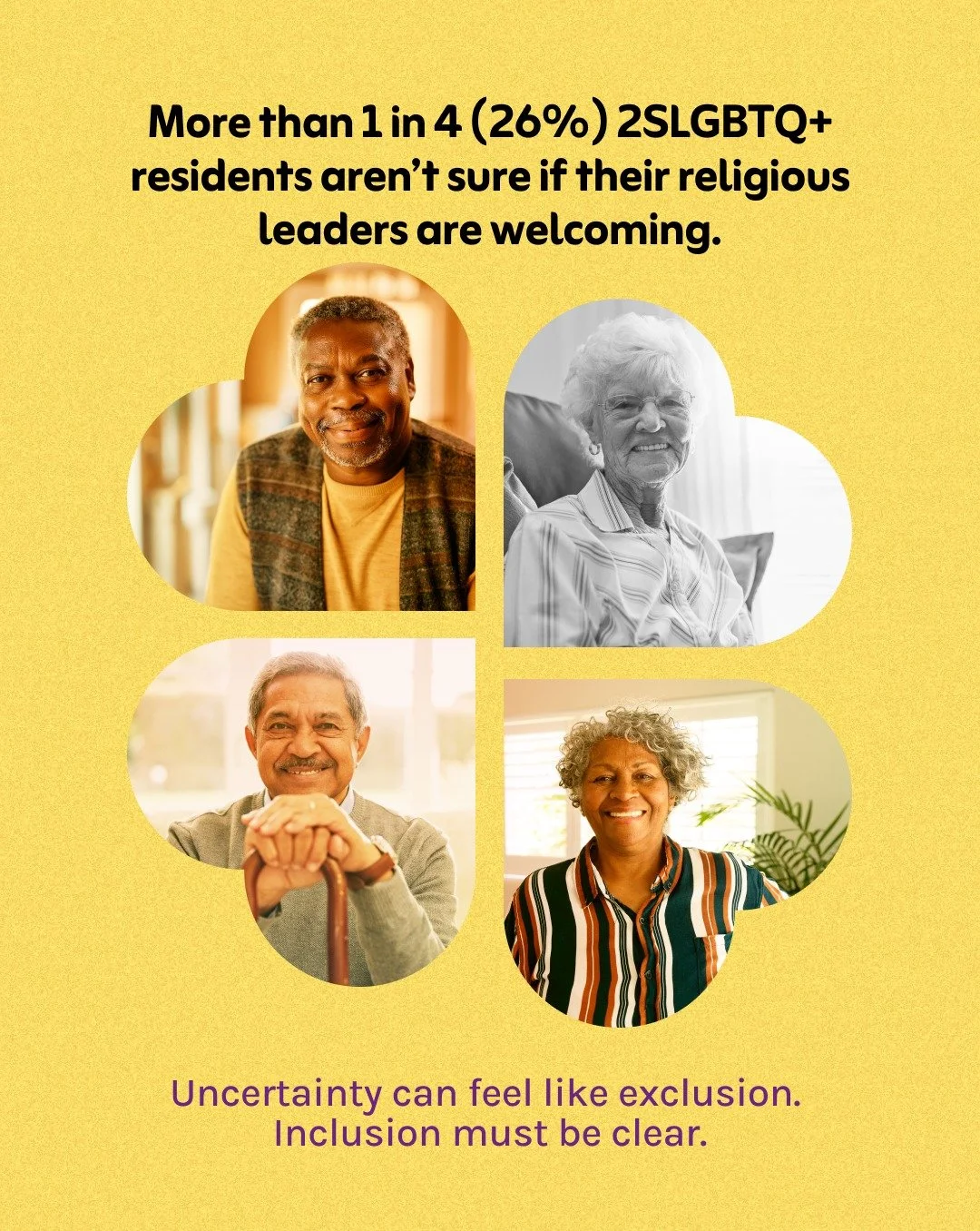 🌈 Many 2SLGBTQ+ seniors face subtle but serious barriers in senior care&mdash;from a lack of representation to staff untrained in their unique health needs.

A lifetime of discrimination can show up in the body as isolation, anxiety, and delayed car