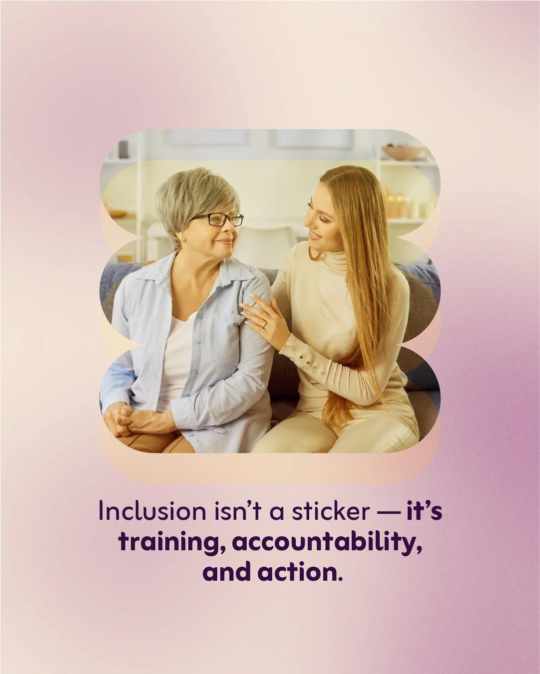 Almost half of our survey respondents (48%) say clearer anti-discrimination policies would make care homes more welcoming. 

Policies matter. Safety matters. People matter. 

RFF 2SLGBTQ+ Safety in Senior Care initiative is working to ensure dignity 