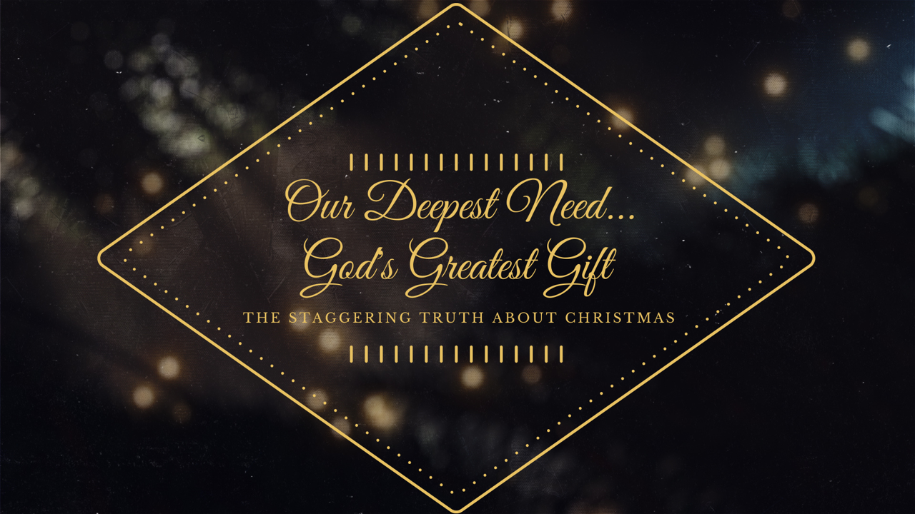 Our Need for Forgiveness