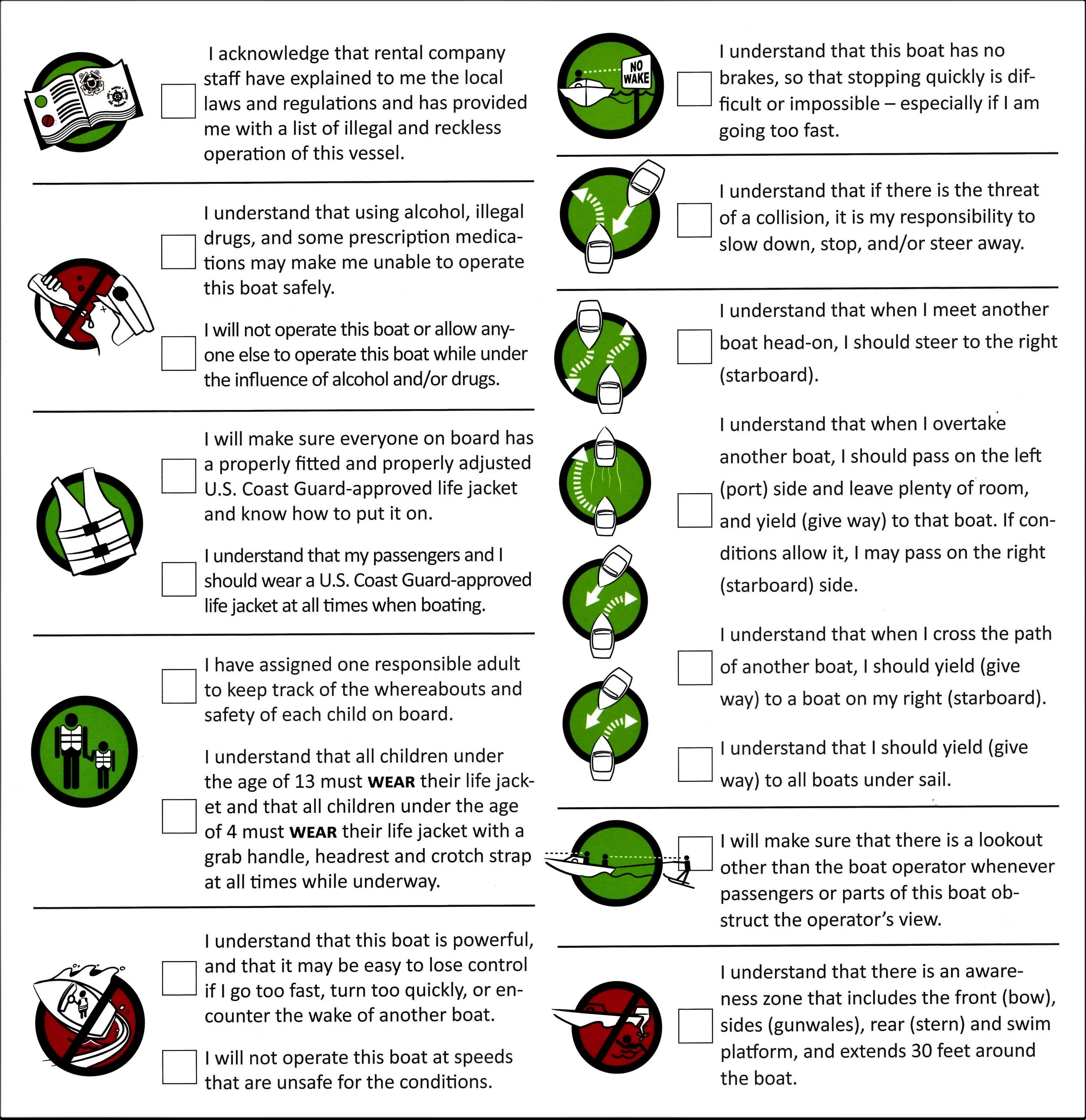 Boating Safety — Silver Tree Marine