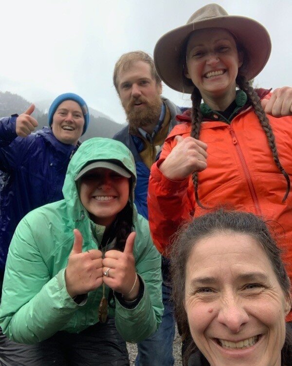 Our Outdoor School students and teachers persevered through the rain and cold yesterday, and seized the opportunity to dance in the rain! Thanks to our partners at Fishtrap for joining in on the fun!